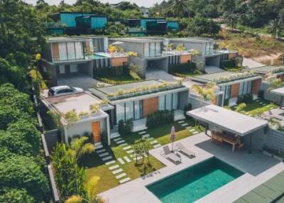 "Elegant 18-Bedroom Villa Retreat with Stunning Sea Views in Koh Samui" 