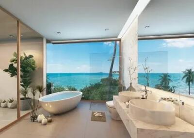 5 Bedrooms Sea View Villa in Bophut Koh Samui " Freehold"