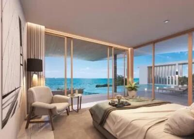 5 Bedrooms Sea View Villa in Bophut Koh Samui " Freehold"