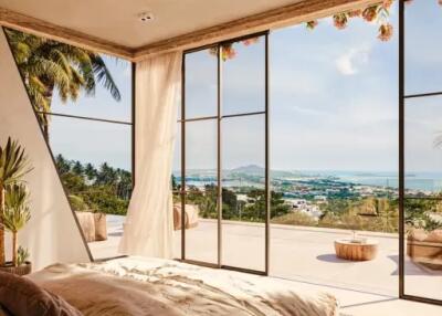 3 Bedrooms Villa for Sale: Luxurious Sea View Retreat in Chaweng Noi - 20 Million THB "Free hold"