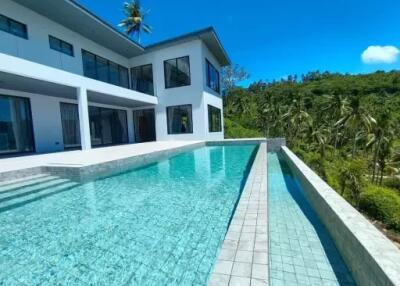 "4-Bedroom Sea-View Villa with Private Infinity Pool and Freehold Ownership in Exclusive Bo Phut"