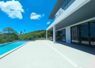 "4-Bedroom Sea-View Villa with Private Infinity Pool and Freehold Ownership in Exclusive Bo Phut"