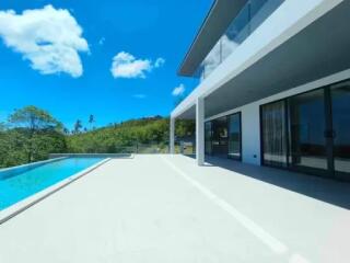 "4-Bedroom Sea-View Villa with Private Infinity Pool and Freehold Ownership in Exclusive Bo Phut"