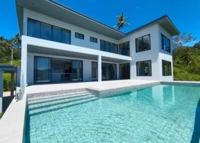 "4-Bedroom Sea-View Villa with Private Infinity Pool and Freehold Ownership in Exclusive Bo Phut"