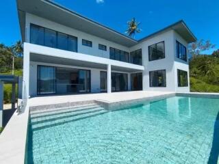 "4-Bedroom Sea-View Villa with Private Infinity Pool and Freehold Ownership in Exclusive Bo Phut"