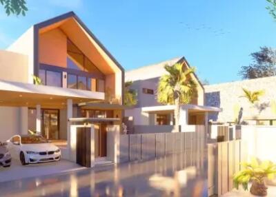 "Stunning 3-Bedroom 2-Storey Pool Villa in Bo Phut - Ready for Decoration"  " Free hold"