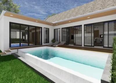 "Exclusive 3-Bedroom Single-Storey Pool Villas in Bo Phut - Ideal for Modern Living and Investment" " Freehold"