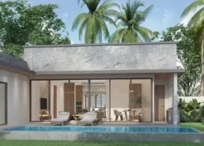 "Luxurious 3-Bedroom Villa with Private Infinity Pool in Maenam, Koh Samui" " Free hold"