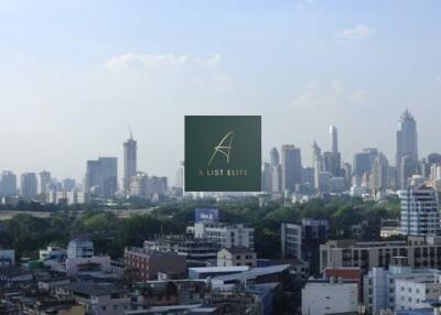 View of the city skyline with various buildings