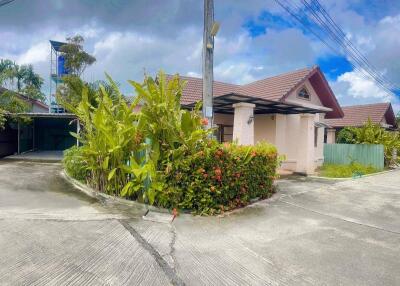 Exterior view of a residential house