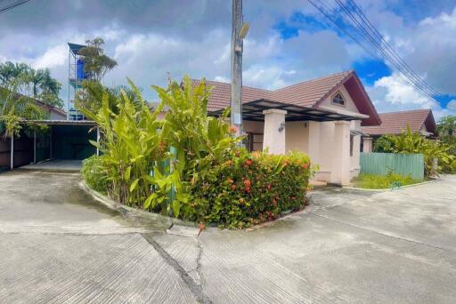 Exterior view of a residential house