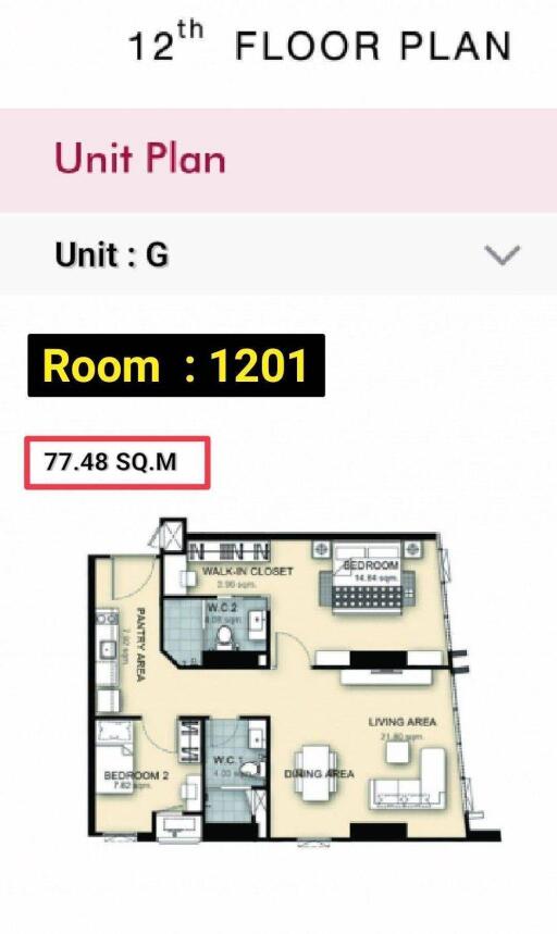 2-BR Condo at Mövenpick Residences Ekkamai Bangkok near ARL Ramkhamhaeng