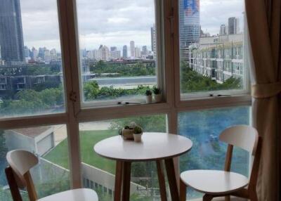 1-BR Condo at Garden Asoke-Rama 9 near MRT Phetchaburi