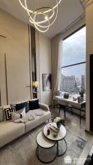 1-BR Duplex at Soho Bangkok Ratchada near MRT Huai Khwang