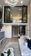 1-BR Duplex at Soho Bangkok Ratchada near MRT Huai Khwang