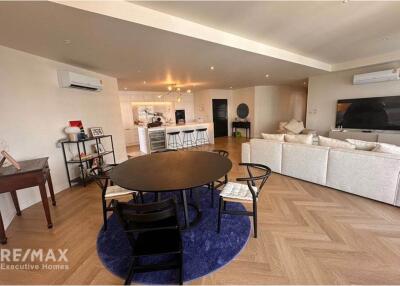 Renovated 3-Bedroom Condo with Spacious Balcony in Phromphong Area