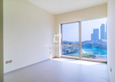 Full Burj and Fountain viewBrand New Unfurnished