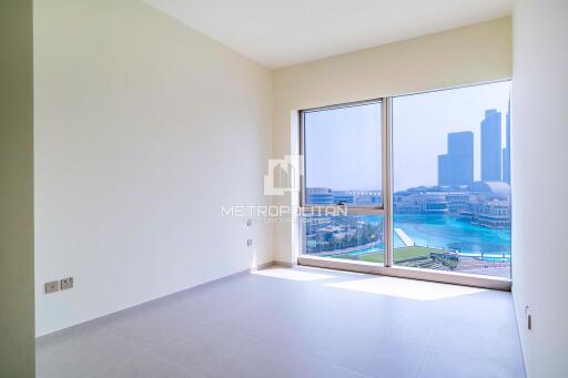 Full Burj and Fountain viewBrand New Unfurnished