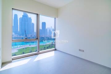 Full Burj and Fountain viewBrand New Unfurnished