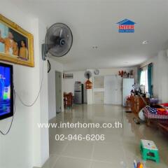 Spacious living area with modern amenities