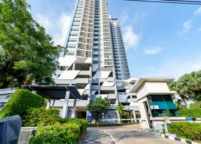 Modern high-rise residential building exterior