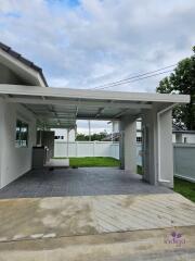 New house for sale one stoery house 3 bedroom 2 bathroom land size 72.7 sqw at Donkeaw , Maerim ,Chiang Mai