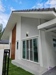 New house for sale one stoery house 3 bedroom 2 bathroom land size 72.7 sqw at Donkeaw , Maerim ,Chiang Mai