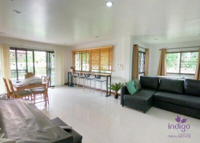 4 Bedroom house for rent walking distance to Samyak (Sansai Market) and close to Meechok Plaza and Central Festival. Sansai Park Ville2, Sansai, Chiang Mai