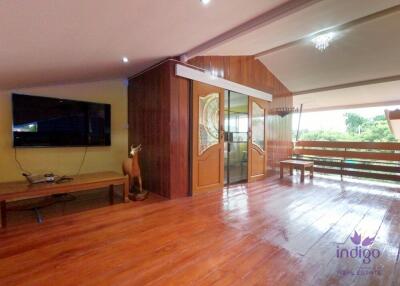 House for rent 2 bedroom Thai wooden style, 157 sqw at Doi Saket ,Chiang Mai