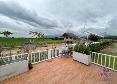 House amongst nature for sale! Large land and large pond! Mae Rim, Chiang Mai.