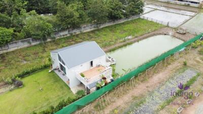 House amongst nature for sale! Large land and large pond! Mae Rim, Chiang Mai.