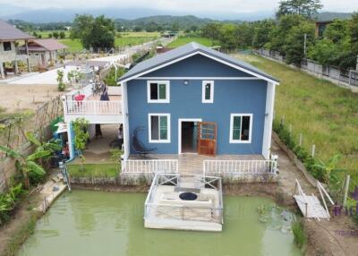 House amongst nature for sale! Large land and large pond! Mae Rim, Chiang Mai.