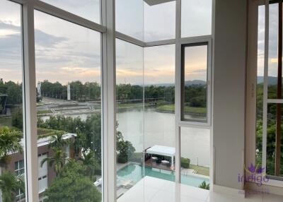 Lovely newly renovated 1 bedroom condo with plenty of natural light for rent at a sought after condominium - North 8 at Serene Lake, Mae Hia, Chiang Mai.