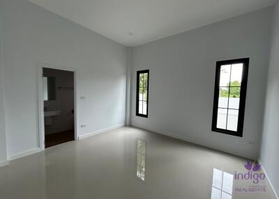 House for sale brand new single storey houses 3 bedrooms only 11 min drive to Central Festival!