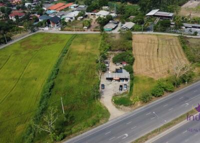 Land for sale 1 Rai 2 Ngan 98.2 Sqw , good location near nong chom intersection 2 km, Sanphisuea, Muang, Chiang Mai