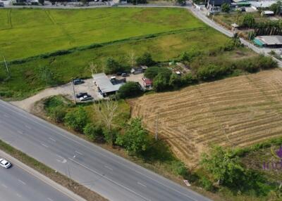 Land for sale 1 Rai 2 Ngan 98.2 Sqw , good location near nong chom intersection 2 km, Sanphisuea, Muang, Chiang Mai