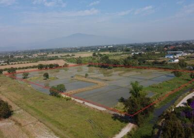 Land for sale 23 Rai 374 Sqw 9 plot separate  with chanod at Koonkong ,Hangdong ,Chiang Mai