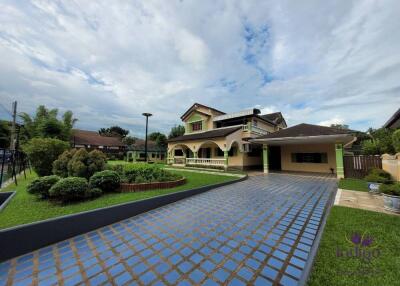 House for sale 6 bedroom with Land size 437 sqw at Moobaan Lanna ville , Sanphisuea ,Chiang Mai