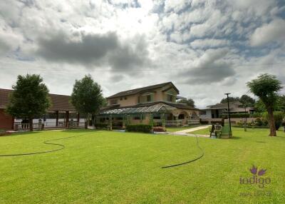 House for sale 6 bedroom with Land size 437 sqw at Moobaan Lanna ville , Sanphisuea ,Chiang Mai