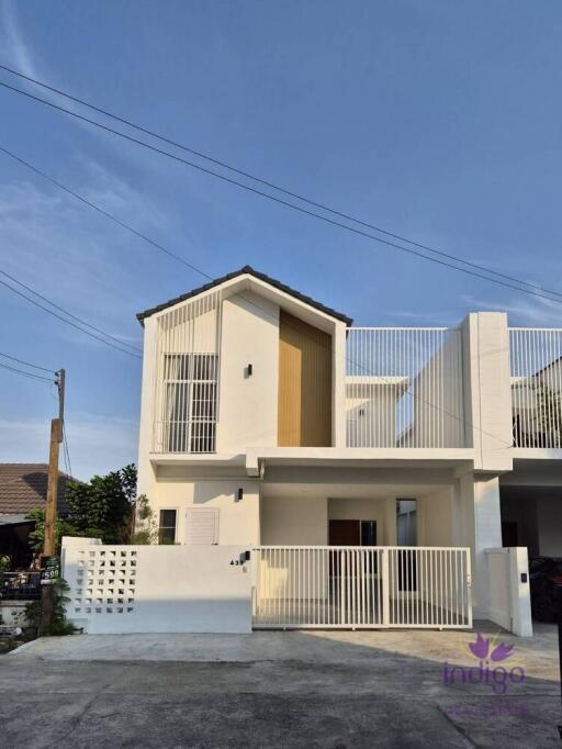 New house for sale MINIMAL NORDIC STYLE 3 bedroom near 89 Plaza,  Nong Phueng, Saraphi , Chiang Mai