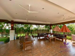 4 Bedroom Pool Villa for Sale in Mae Rim All teak style decoration,10-minute drive from Maesa Elephant Camp and Tiger Kingdom