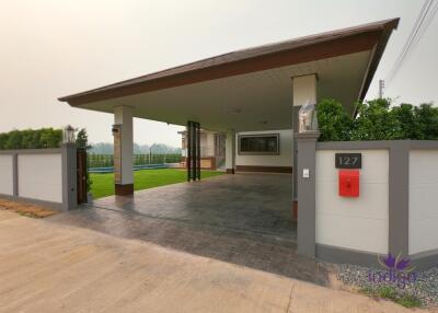 New 4 Bedroom House with Private Swimming Pool For Sale in Doi Saket Countryside. Chiang Mai.