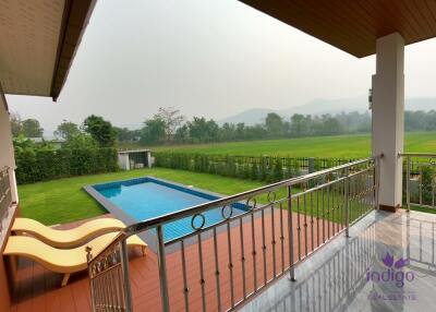 New 4 Bedroom House with Private Swimming Pool For Sale in Doi Saket Countryside. Chiang Mai.