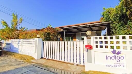 Lovely single storey 2 bedroom house for sale at 99 Avenue Sansai, Chiang Mai.