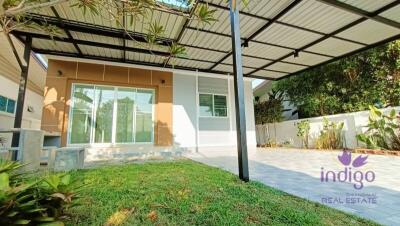 Lovely single storey 2 bedroom house for sale at 99 Avenue Sansai, Chiang Mai.