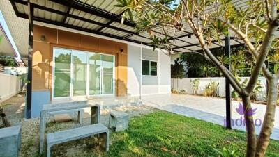 Lovely single storey 2 bedroom house for sale at 99 Avenue Sansai, Chiang Mai.