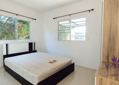 Lovely single storey 2 bedroom house for sale at 99 Avenue Sansai, Chiang Mai.