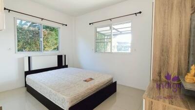 Lovely single storey 2 bedroom house for sale at 99 Avenue Sansai, Chiang Mai.