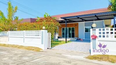 Lovely single storey 2 bedroom house for sale at 99 Avenue Sansai, Chiang Mai.