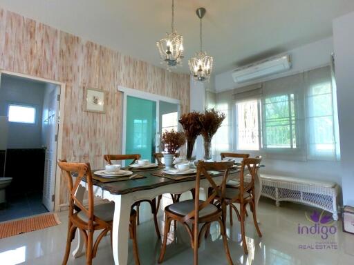 Charming 2 bedroom furnished home for sale in Ornsirin 14, Paphai, Sansai, Chiang Mai